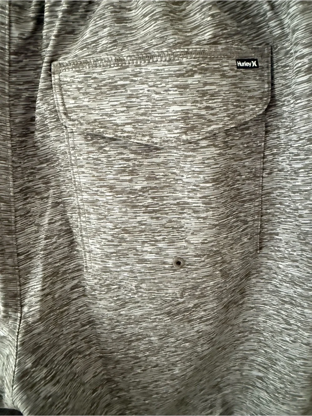 Hurley Men’s Heathered Charcoal Athletic Shorts